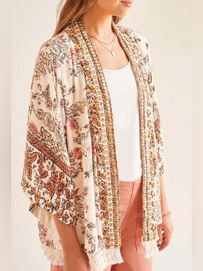 Tribal Jeans Kimono